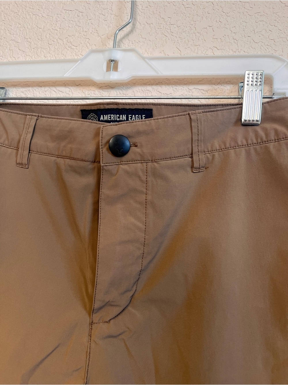 American Eagle Outfitters Men’s Flat Front Active Shorts - Picture 2 of 10